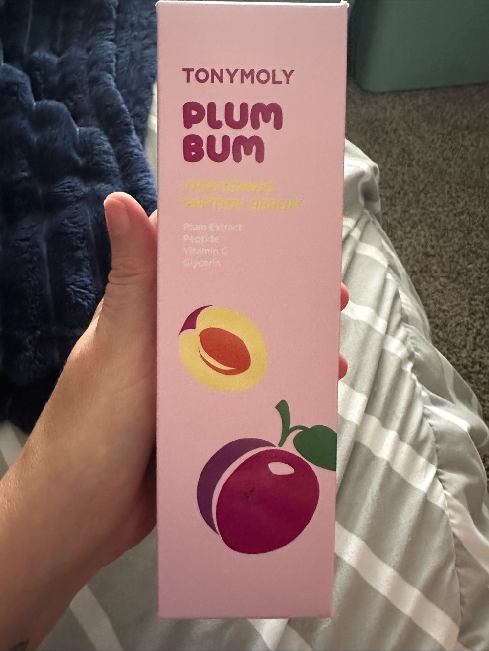 Plum bum tightening peptide serum
